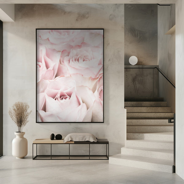 Tablou înramat „Pink Roses 05” de Pictufy Studio III