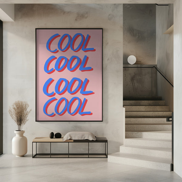 Tablou înramat „Cool Quote 02” de Pictufy Studio