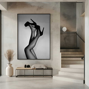 Tablou înramat „Velvet Pumps” de Pictufy Studio III