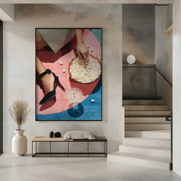 Tablou înramat „Movie Night #02” de Pictufy Studio III