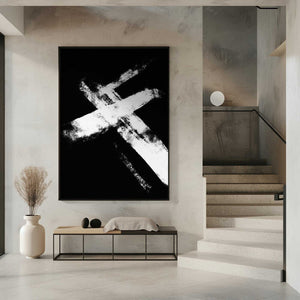 Tablou înramat „negatives_006_crossed” de Pictufy Studio II
