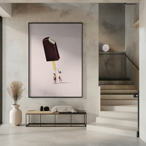 Tablou înramat „You treat me well” de Maarten Léon