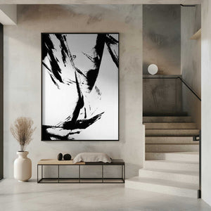 Tablou înramat „Ink Brush Flow” de uplusmestudio