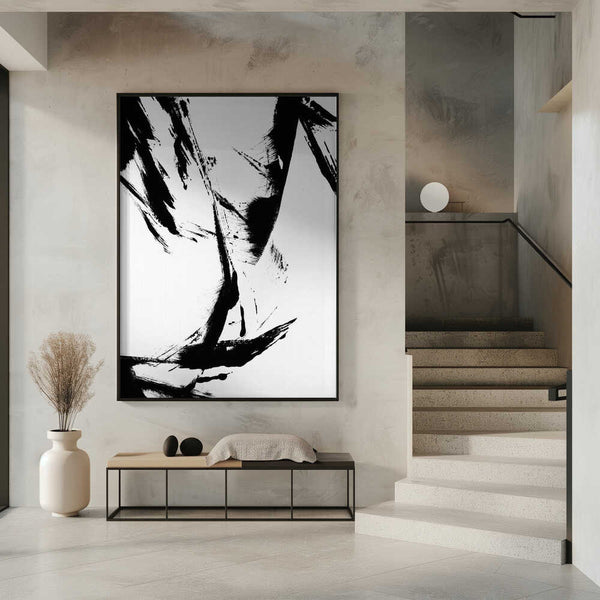 Tablou înramat „Ink Brush Flow” de uplusmestudio