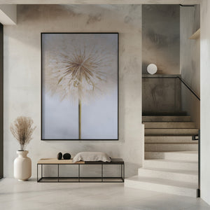 Tablou înramat „Delicate Dandelion” de uplusmestudio