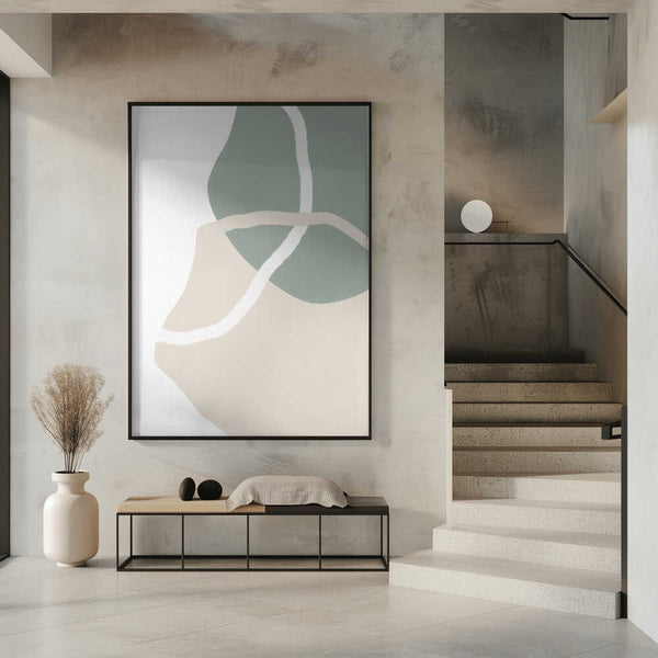 Tablou înramat „Abstract Earth Flow” de uplusmestudio