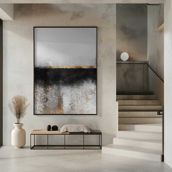 Tablou înramat „Soot And Gold” de Elisabeth Fredriksson