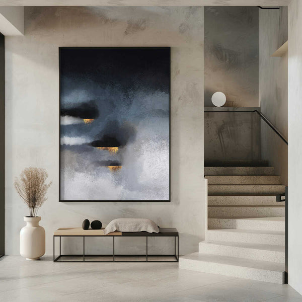 Tablou înramat „Cloudburst” de Elisabeth Fredriksson