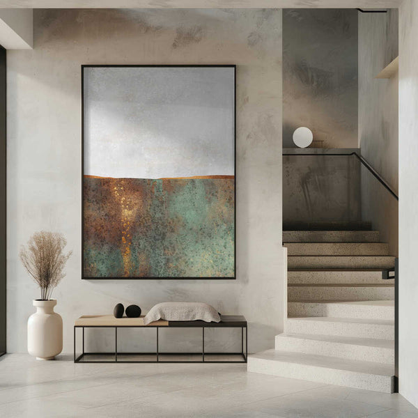 Tablou înramat „First Snow” de Elisabeth Fredriksson