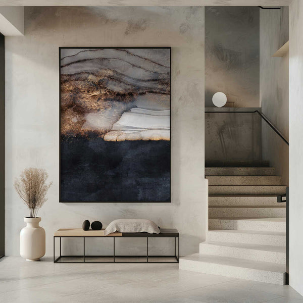 Tablou înramat „Incoming Storm” de Elisabeth Fredriksson