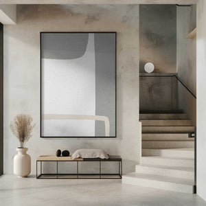 Tablou înramat „Abstract Design With Muted Tones” de uplusmestudio