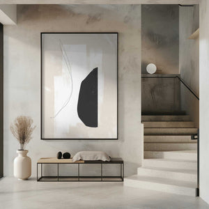 Tablou înramat „Monochrome Harmony” de uplusmestudio