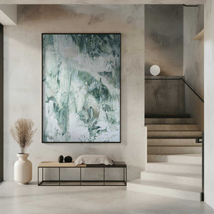 Tablou înramat „Emerald Whispers” de uplusmestudio