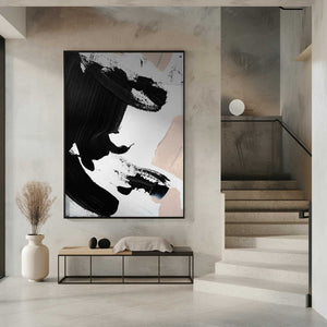 Tablou înramat „Black and Nude” de uplusmestudio