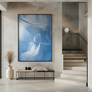 Tablou înramat „Acrylic Waves” de uplusmestudio