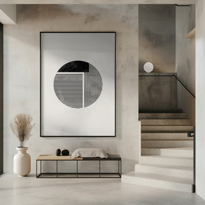 Tablou înramat „Minimalist round” de Pictufy Studio II