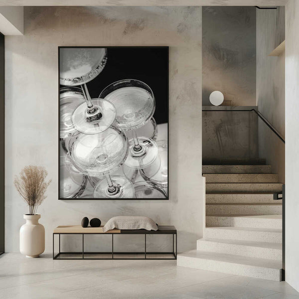 Tablou înramat „Champagne tower_5” de Pictufy Studio III