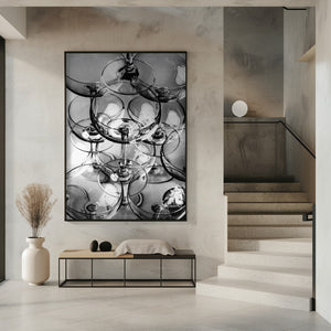 Tablou înramat „Champagne tower_8” de Pictufy Studio III