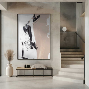 Tablou înramat „Monochrome Elegance” de uplusmestudio