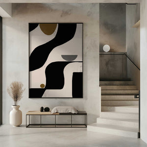 Tablou înramat „Fluid Geometrics” de THE MIUUS STUDIO