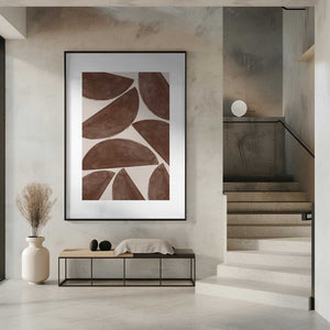 Tablou înramat „Earthy Crescents” de THE MIUUS STUDIO