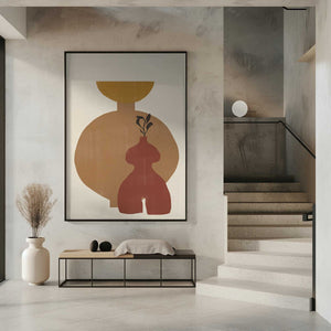 Tablou înramat „Vase No10.” de THE MIUUS STUDIO