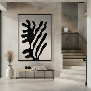Tablou înramat „Silhouette Flow” de THE MIUUS STUDIO