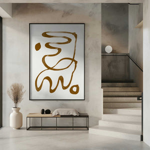 Tablou înramat „Swirling Echoes” de THE MIUUS STUDIO