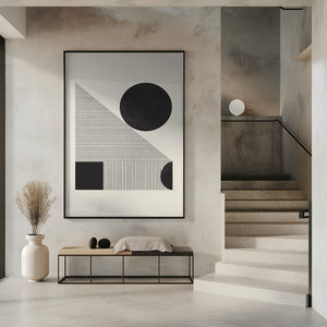 Tablou înramat „Geometric Harmony” de THE MIUUS STUDIO