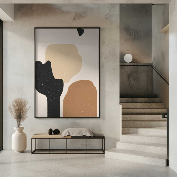 Tablou înramat „Abstract composition 1” de NKTN