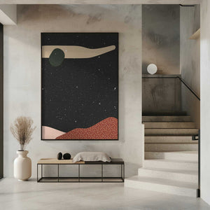 Tablou înramat „Abstract composition 3” de NKTN