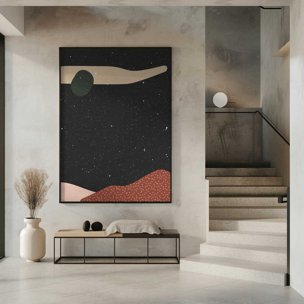 Tablou înramat „Abstract composition 3” de NKTN