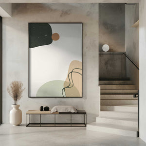 Tablou înramat „Abstract composition 8” de NKTN