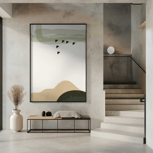 Tablou înramat „Abstract composition 9” de NKTN