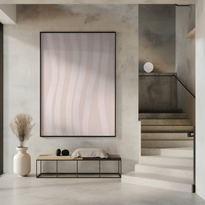 Tablou înramat „Gentle Sway Lines” de uplusmestudio