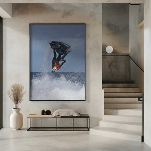Tablou înramat „Motosurf” de Oskar Baglietto