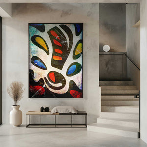 Tablou înramat „The abstraction” de Rafal Kulik