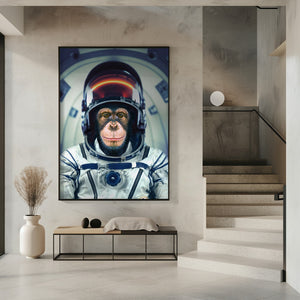 Tablou înramat „AstroMonkey” de Marcel Egger