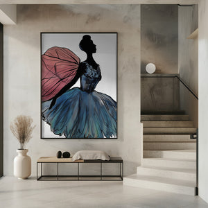 Tablou înramat „Winged Dancer” de Ruth Day