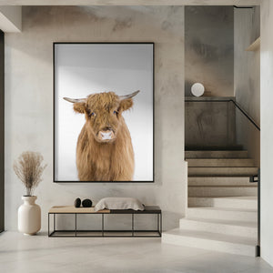 Tablou înramat „Baby Cow” de Kathrin Pienaar