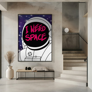 Tablou înramat „I need spece” de Tomas Härstedt