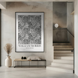 Tablou înramat „Marigold Monochrome” de William Morris