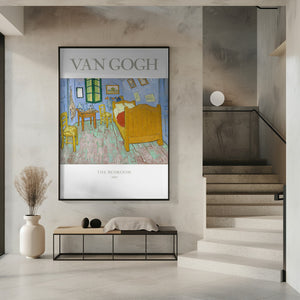Tablou înramat „The Bedroom” de Vincent Van Gogh