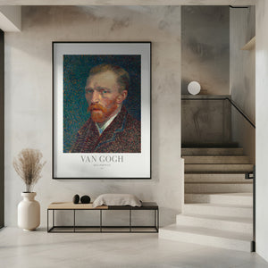 Tablou înramat „Self-Portrait” de Vincent Van Gogh