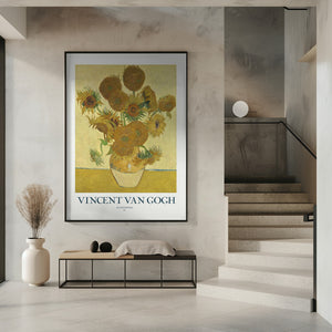 Tablou înramat „Sunflowers” de Vincent Van Gogh