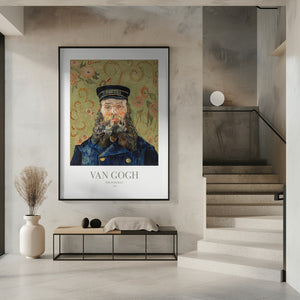 Tablou înramat „The Postman” de Vincent Van Gogh