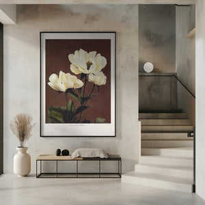 Tablou înramat „Hærdaceous Peony” de Ogawa Kazumasa