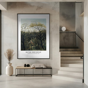 Tablou înramat „Rendezvous In The Forest” de Henri Rousseau