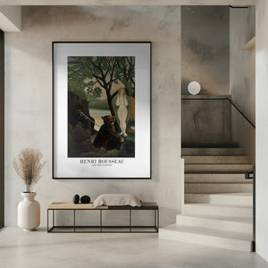 Tablou înramat „Mauvaise Surprise” de Henri Rousseau