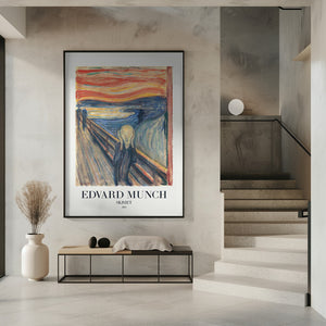 Tablou înramat „Skriet (The Scream)” de Edvard Munch